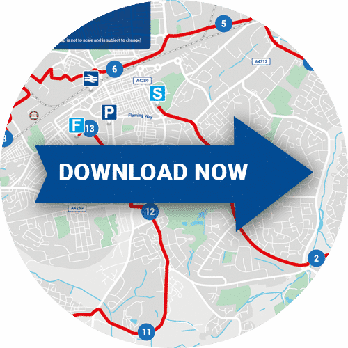 New Swindon Half Route Map